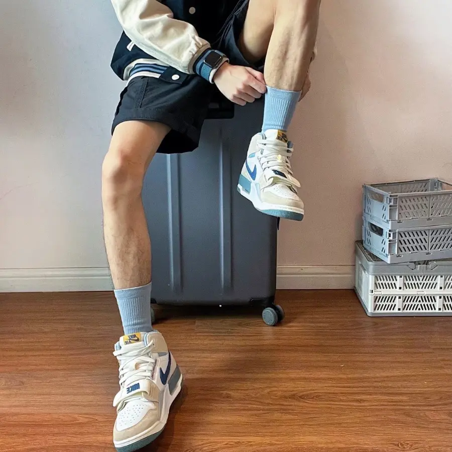 Giày Nike Air Jordan Legacy 312 ‘White Mystic Navy’ DQ5347-141 - Ảnh 3