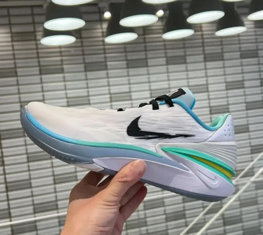 Giày Nike Air Zoom GT Cut 2 EP 'White Blue' FJ7063-103 - Ảnh 6