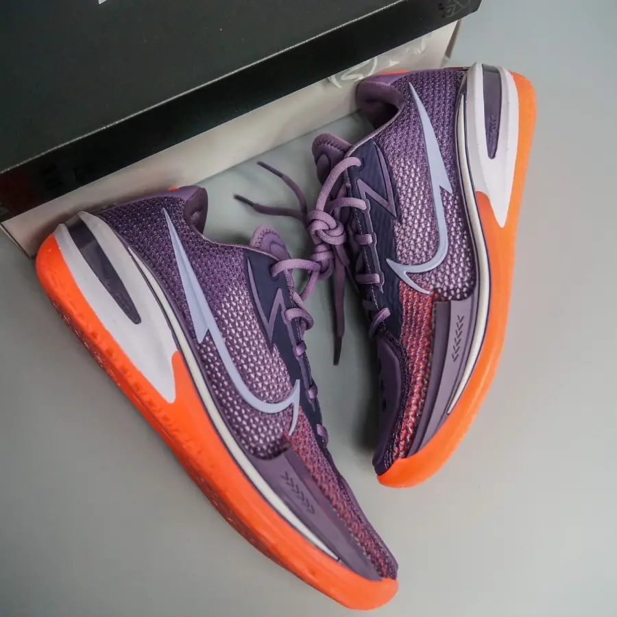 Giày Nike Air Zoom GT Cut EP 'Amethyst Smoke Bright Mango' CZ0176-501 - Ảnh 6
