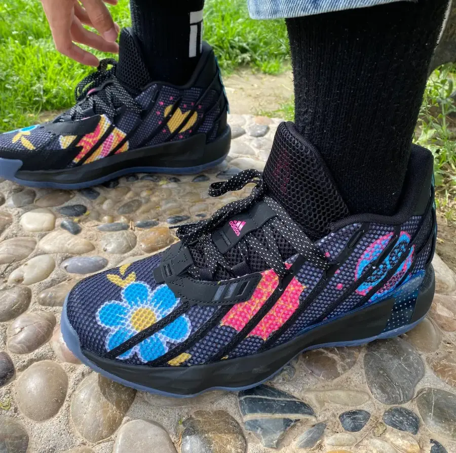 Giày Adidas Dame 7 'Day Of The Dead' FZ3189 - Ảnh 3
