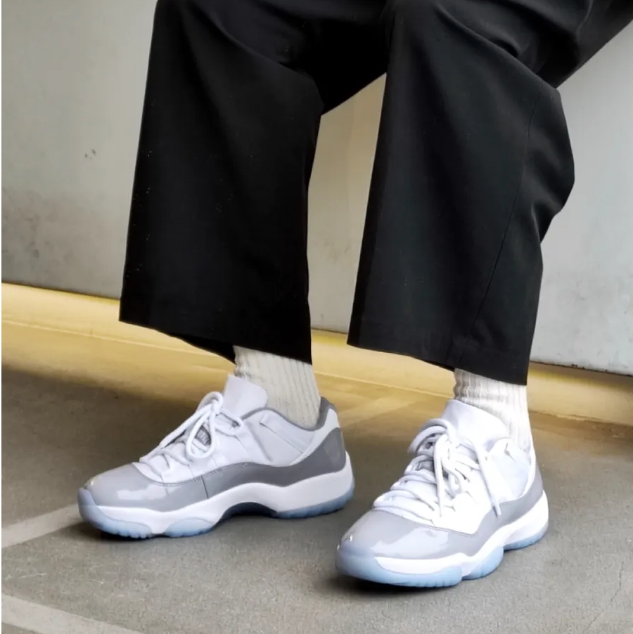 Giày Nike Air Jordan 11 Retro Low 'Cement Grey' AV2187-140 - Ảnh 3