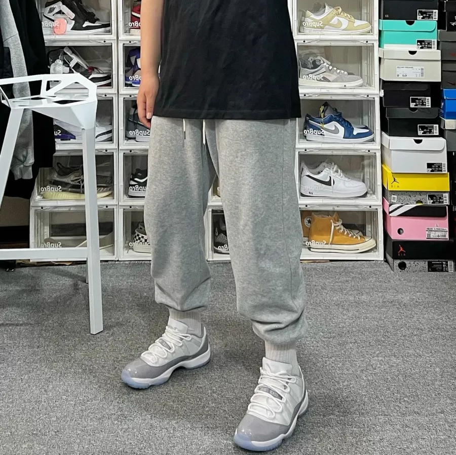 Giày Nike Air Jordan 11 Retro Low 'Cement Grey' AV2187-140 - Ảnh 6