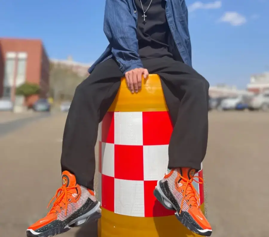 Giày Nike Air Zoom G.T. Jump EP 'Cone Phantom Orange' DC9039-800 - Ảnh 4
