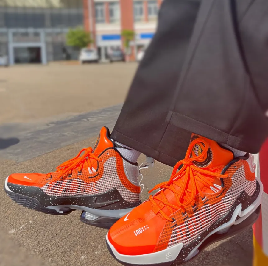 Giày Nike Air Zoom G.T. Jump EP 'Cone Phantom Orange' DC9039-800 - Ảnh 5