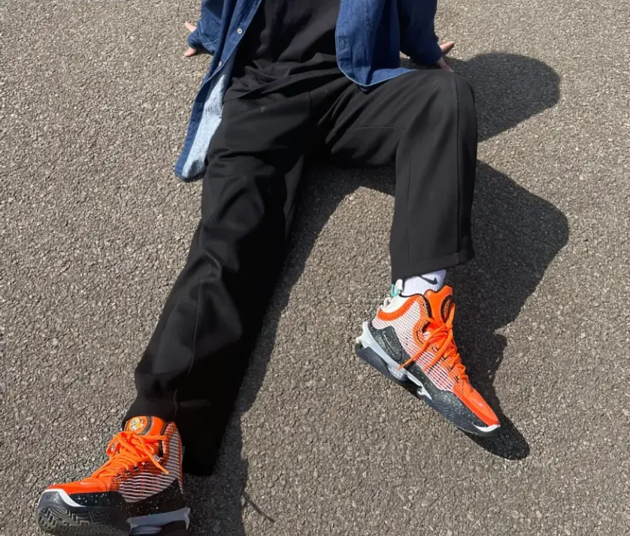 Giày Nike Air Zoom G.T. Jump EP 'Cone Phantom Orange' DC9039-800 - Ảnh 6