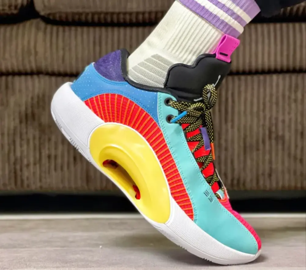 Giày Nike Air Jordan 35 Low DS PF 'Reflexology' DJ2831-300 - Ảnh 4