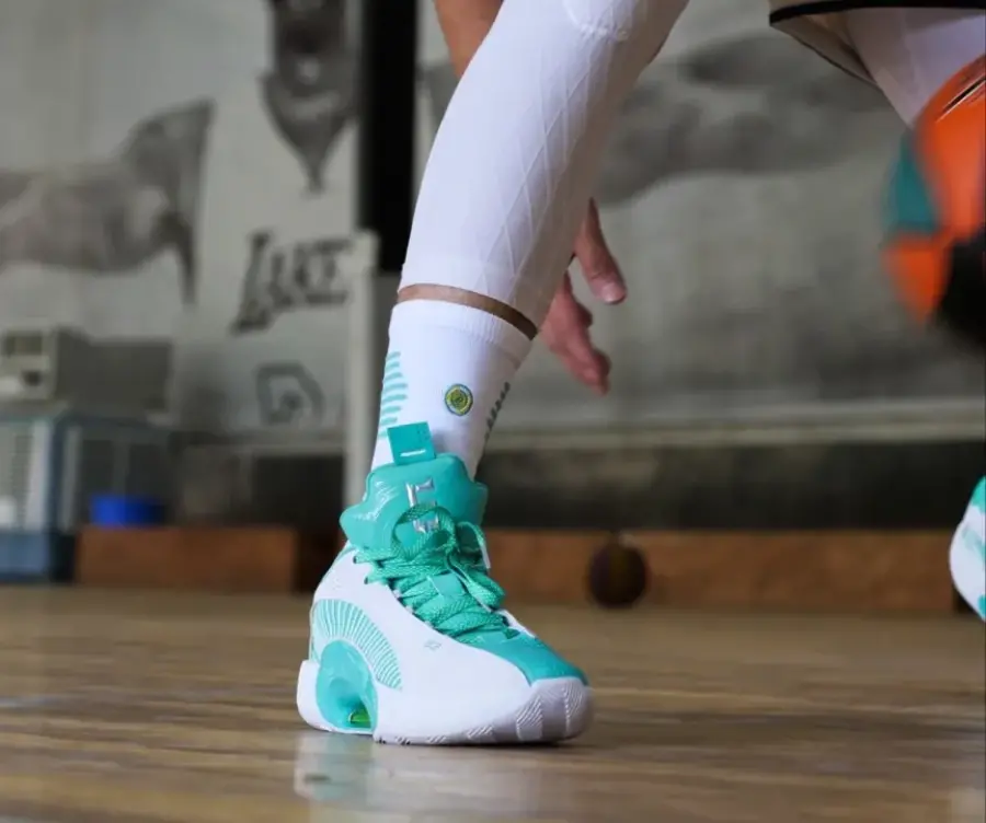 Giày Nike Guo Ailun x Air Jordan 35 Low PF 'Jade' DJ2994-100 - Ảnh 3