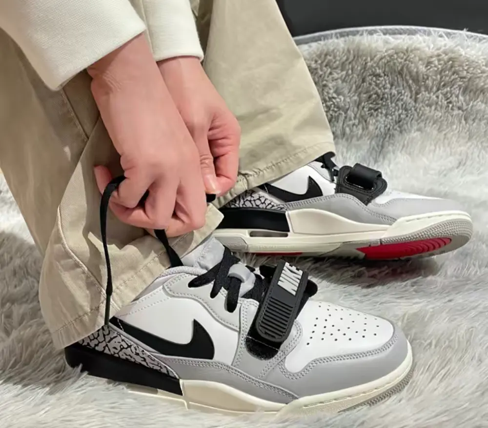 Giày Nike Jordan Legacy 312 Low 'Tech Grey' CD7069-101 - Ảnh 3