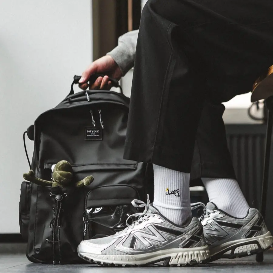 Giày New Balance 410 'Silver Black' MT410KR5 - Ảnh 3