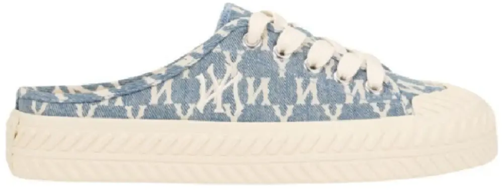 Giày MLB Playball Mule Mono 'Blue Denim' 32SHSD1111-50U
