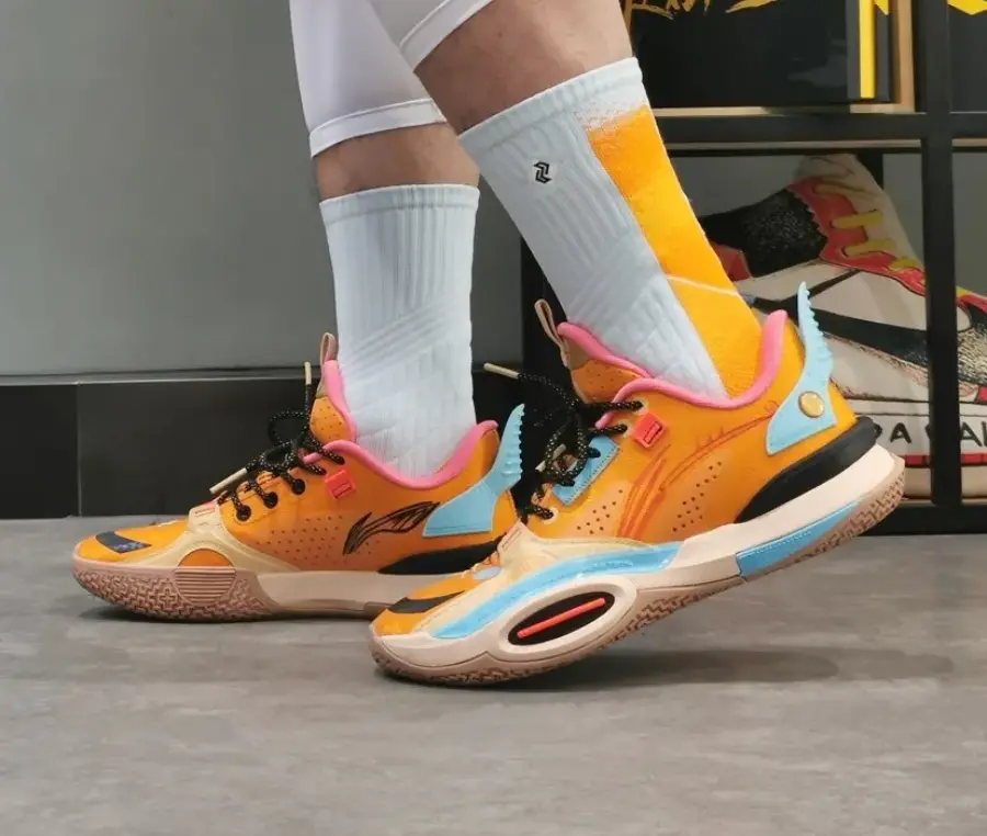 Alternative view of Giày Lining Wade All City 10 'Orange' ABAS009-6