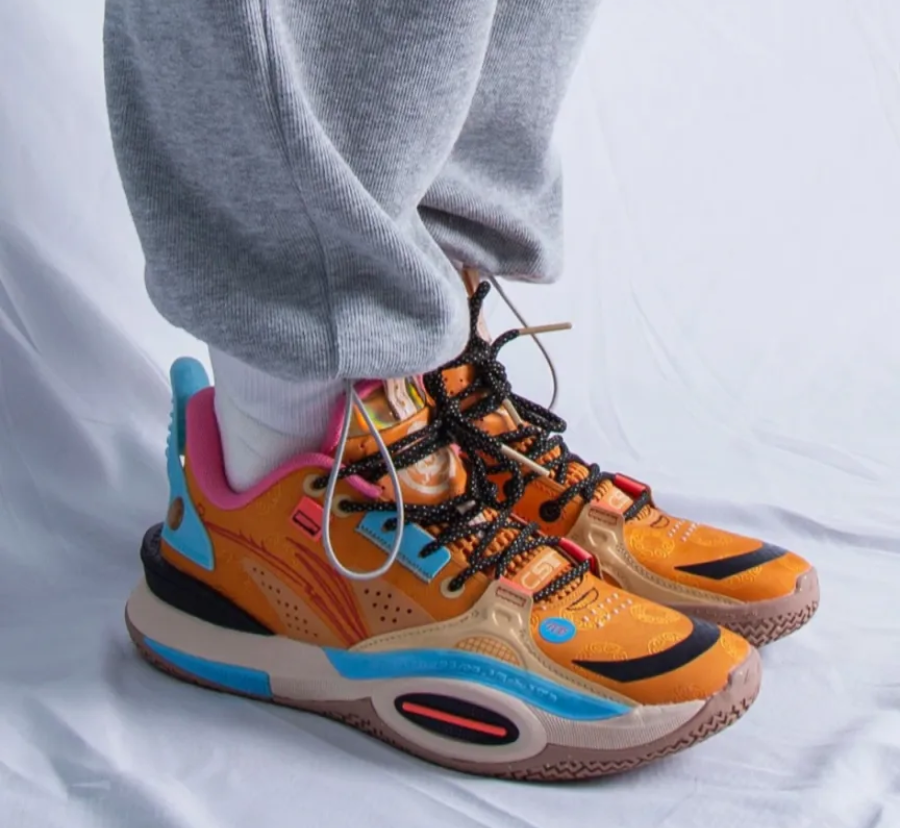 Giày Lining Wade All City 10 'Orange' ABAS009-6 - Ảnh 4