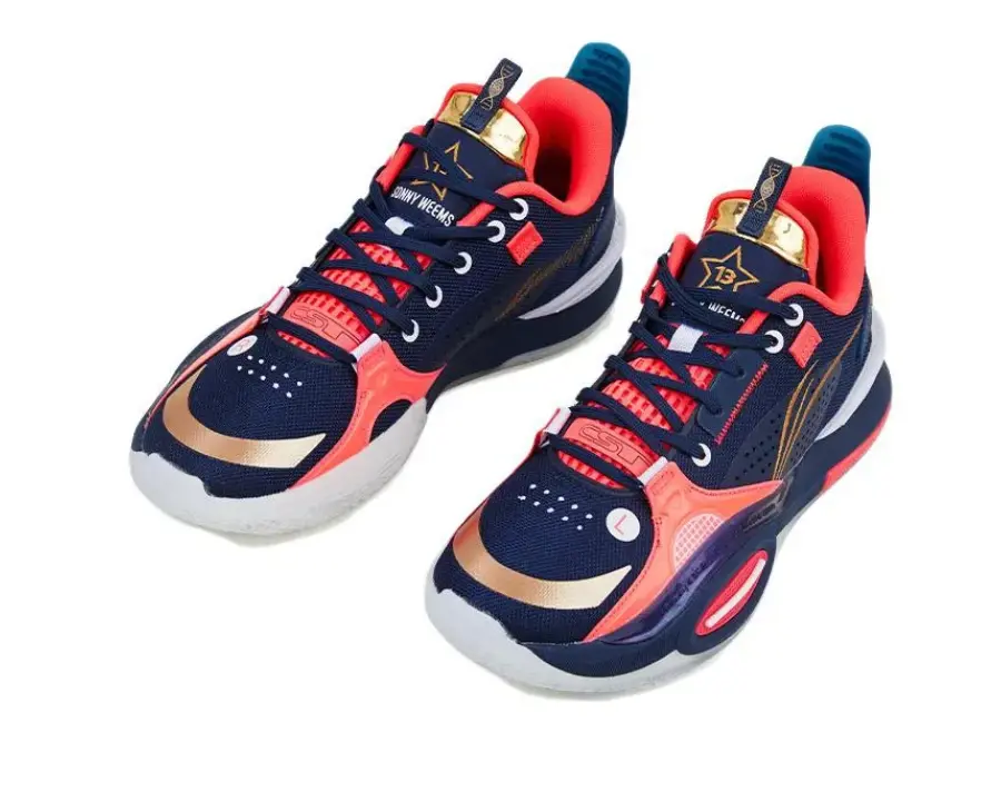 Alternative view of Giày Lining Wade City 10 'Blue Red' ABAS009-25