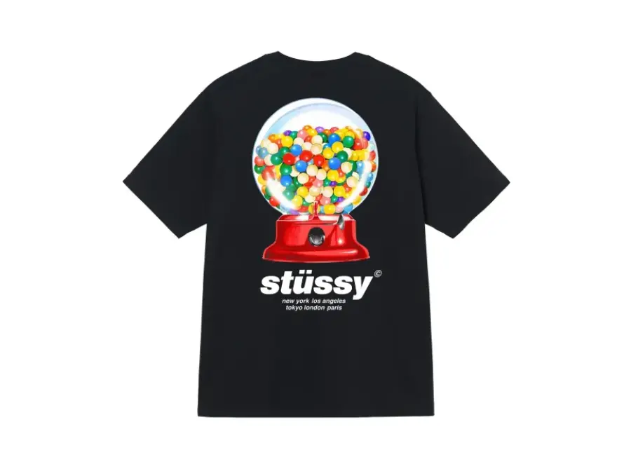 Alternative view of Áo Stussy Gumball T-Shirt 'Black'