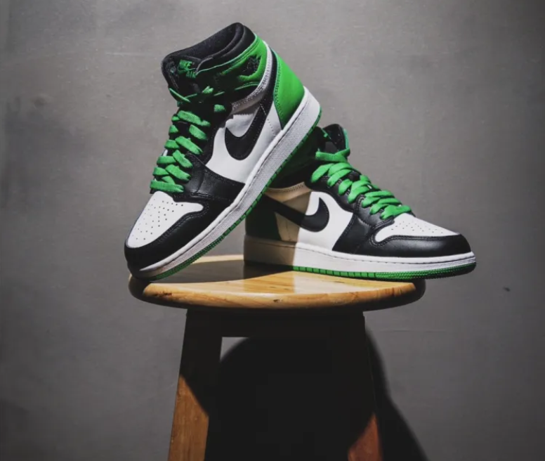 Giày Nike Air Jordan 1 Retro High OG GS 'Lucky Green' FD1437-031 - Ảnh 3