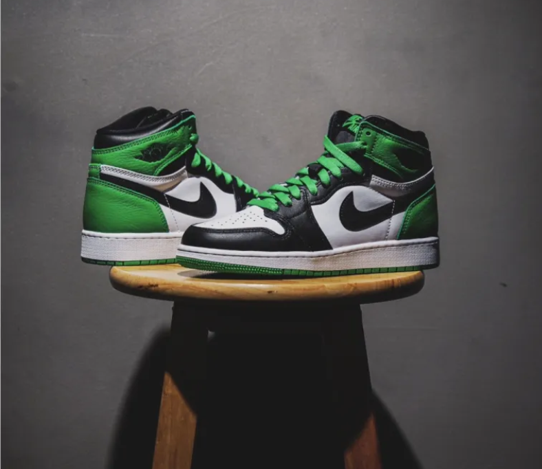 Giày Nike Air Jordan 1 Retro High OG GS 'Lucky Green' FD1437-031 - Ảnh 4