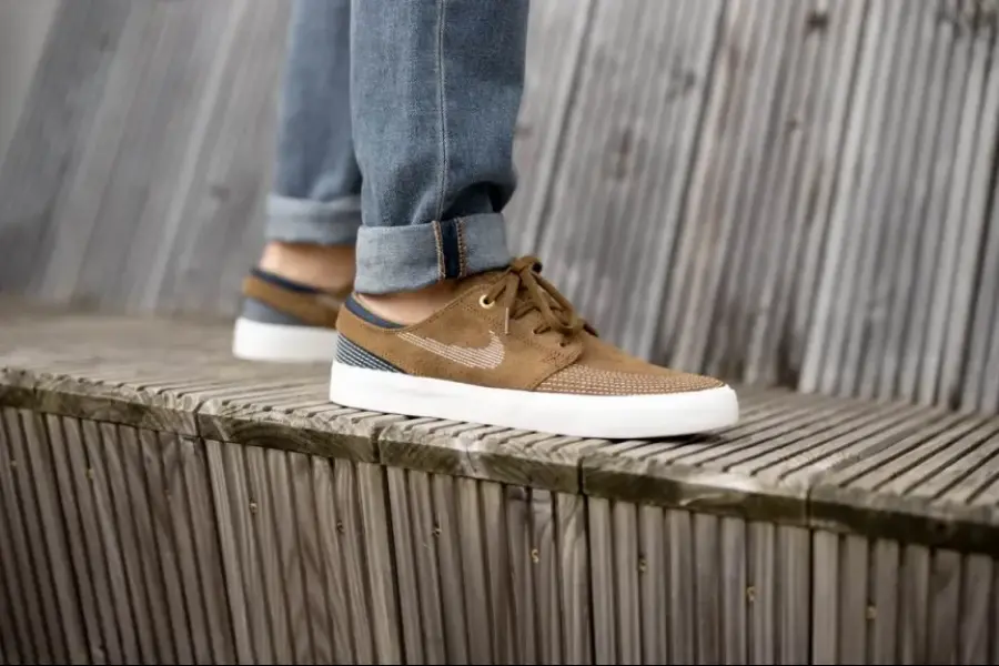 Giày Nike Zoom Stefan Janoski RM Premium SB 'Sashiko Pack Brown' CZ4731-200 - Ảnh 3