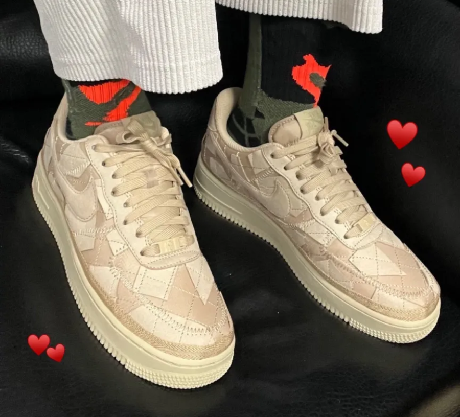 Giày Nike Air Force 1 Low Billie Eilish 'Mushroom' DQ4137-200 - Ảnh 6