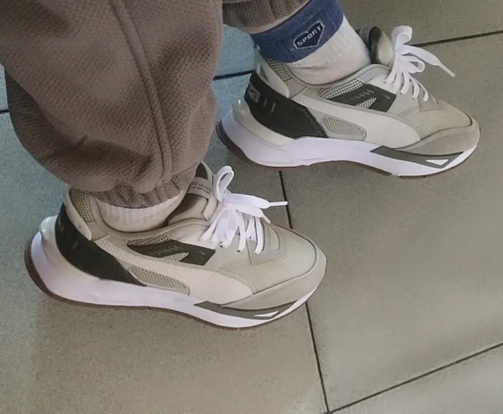 Giày Puma Mirage Sport Remix 'Grey' 381051-11 - Ảnh 5