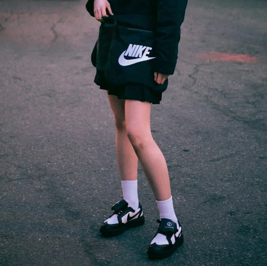 Giày Nike Kwondo 1 x G-Dragon Peaceminusone 'Panda' DH2482-101 - Ảnh 4