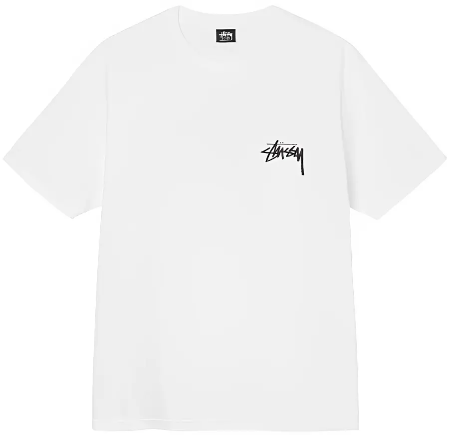 Áo Stussy x Our Legacy Laguna Tee 'White'