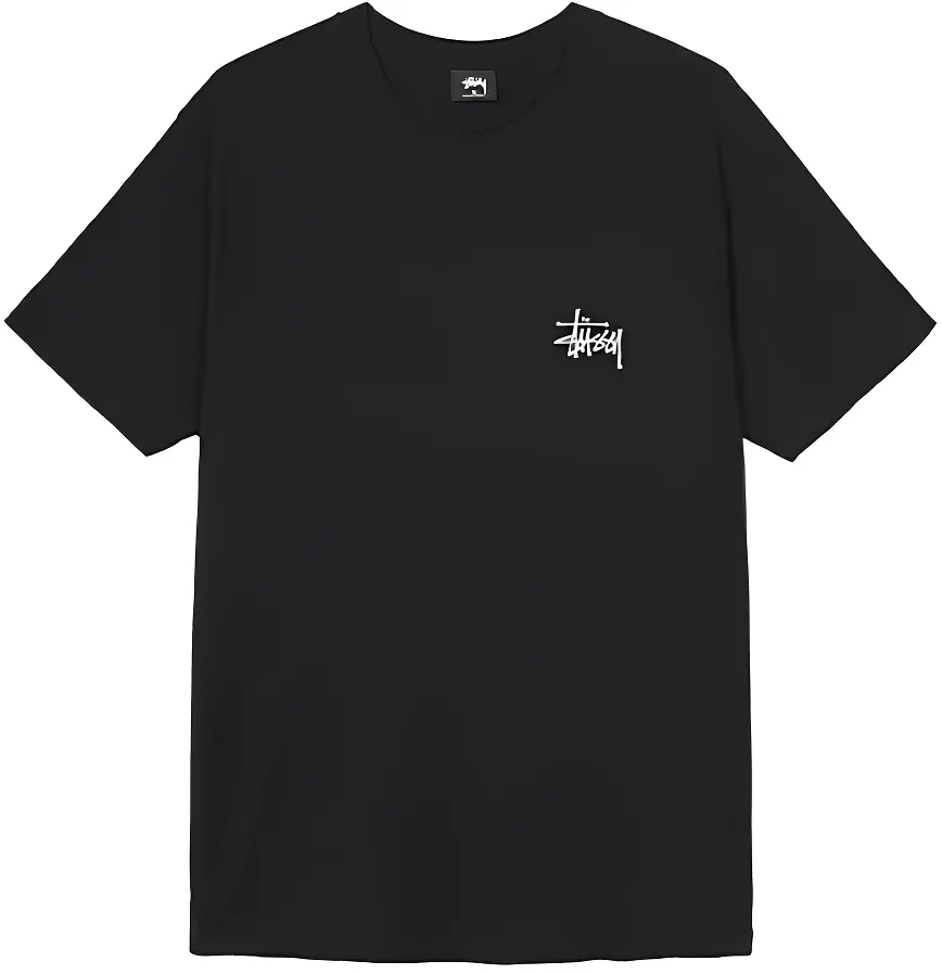 Áo Stussy Basic Logo Tee 'Black'