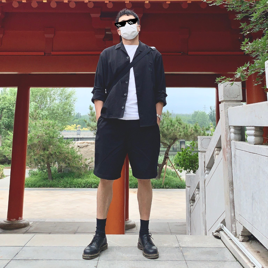 Giày Dr. Martens 1461 PW Black Smooth Leather 10078001 - Ảnh 5