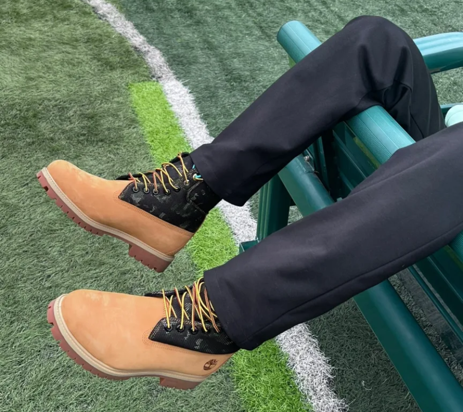 Giày Timberland Waterproof Outdoor 'Yellow' A2KJZW - Ảnh 4