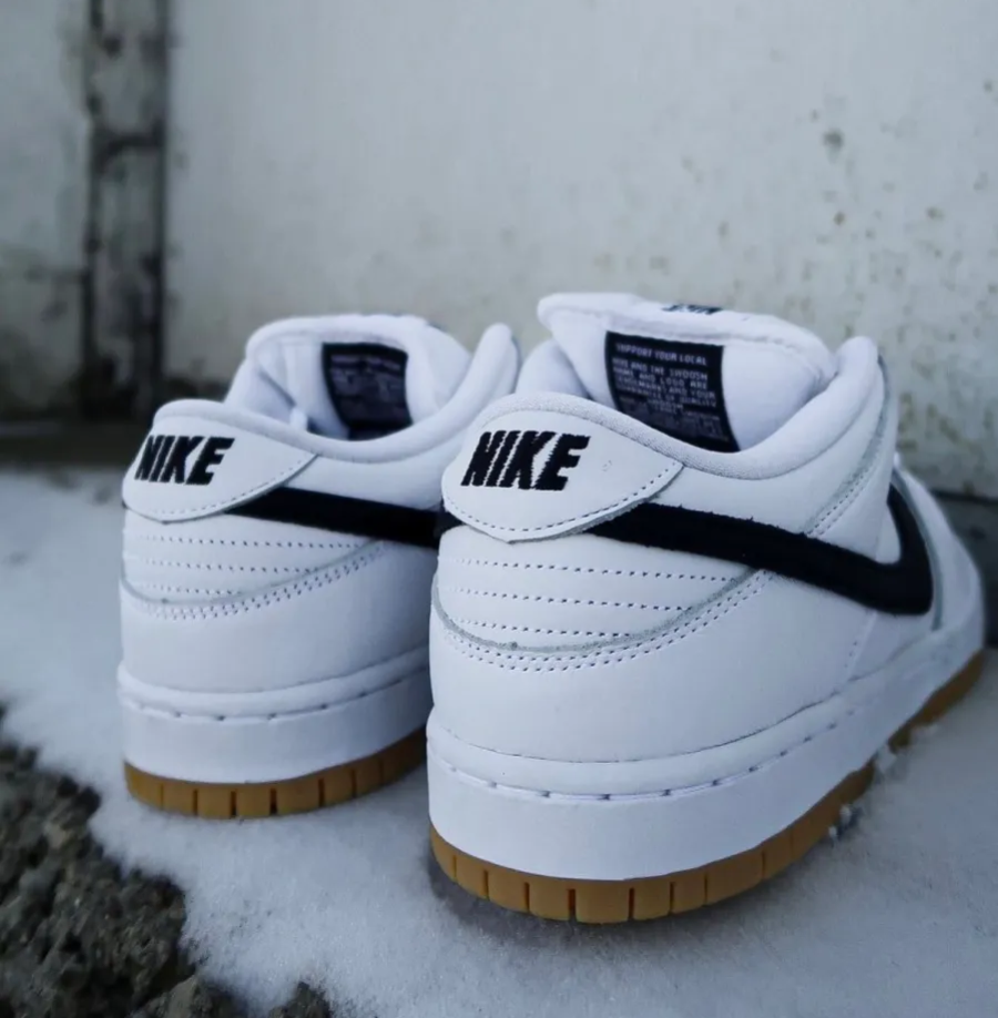 Giày Nike SB Dunk Low Pro 'White Gum' CD2563-101 - Ảnh 6