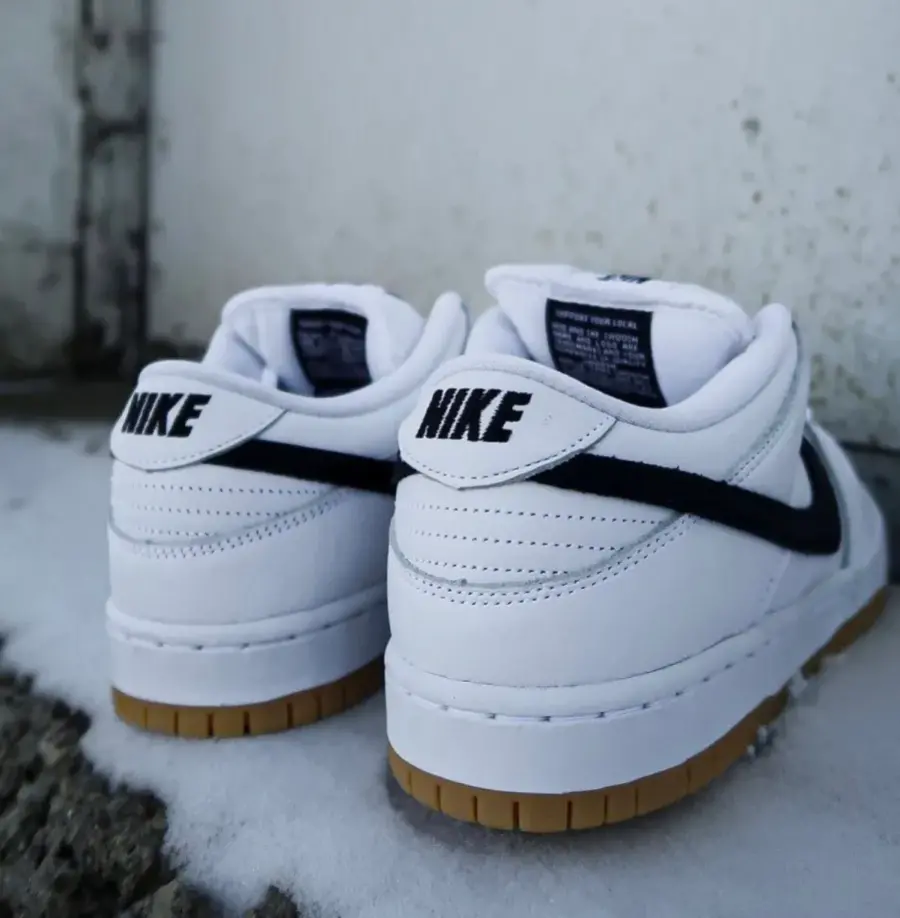Giày Nike SB Dunk Low Pro 'White Gum' CD2563-101 - Ảnh 6