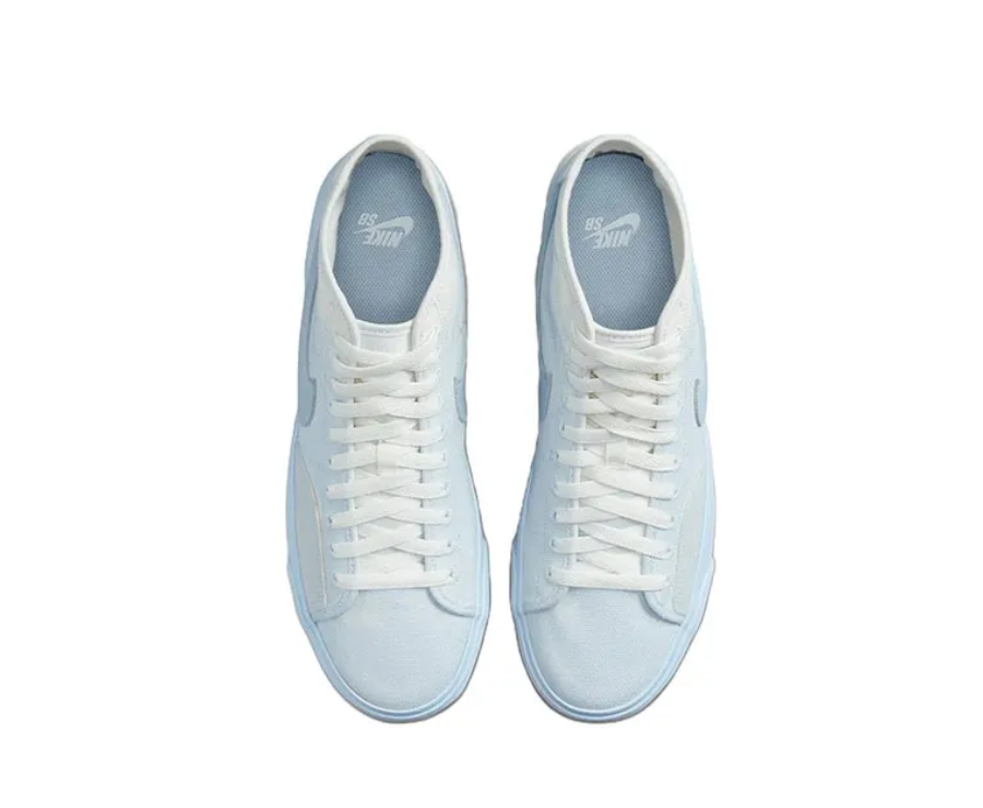 Giày Nike SB Blazer Court Mid PRM 'Blue' DQ5132-444 - Ảnh 4