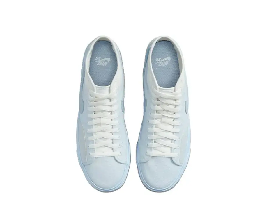 Giày Nike SB Blazer Court Mid PRM 'Blue' DQ5132-444 - Ảnh 4