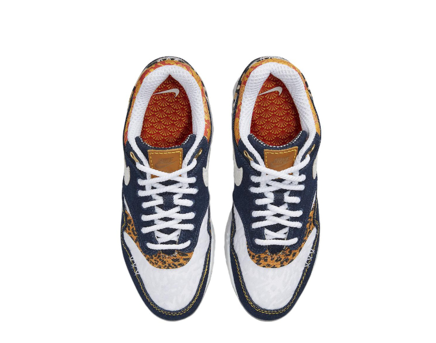 Giày Nike Air Max 1 Premium 'Denim Leopard' FJ4452-432 - Ảnh 3