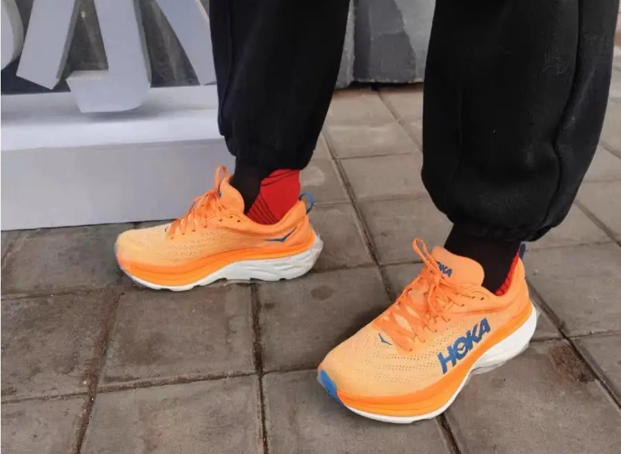 Giày Hoka Bondi 8 Running 'Orange' 1123202-IMON - Ảnh 8