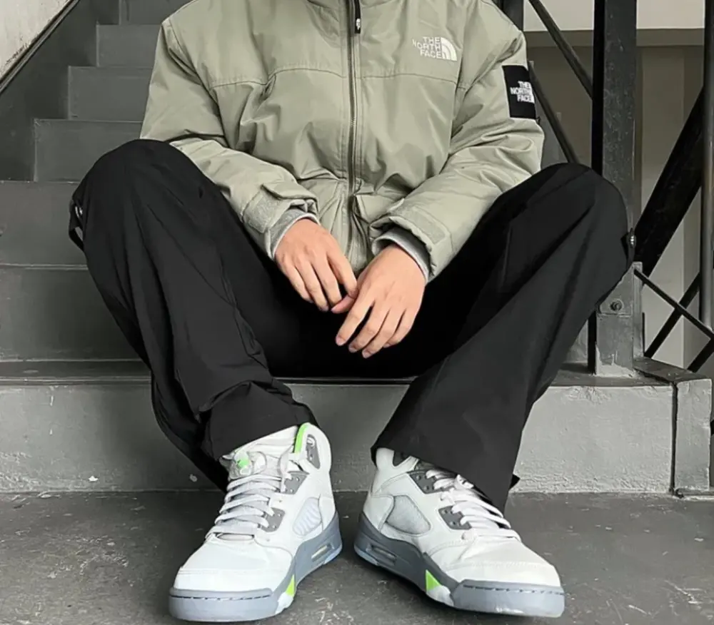 Giày Nike Air Jordan 5 Retro 'Green Bean' DM9014-003 - Ảnh 4