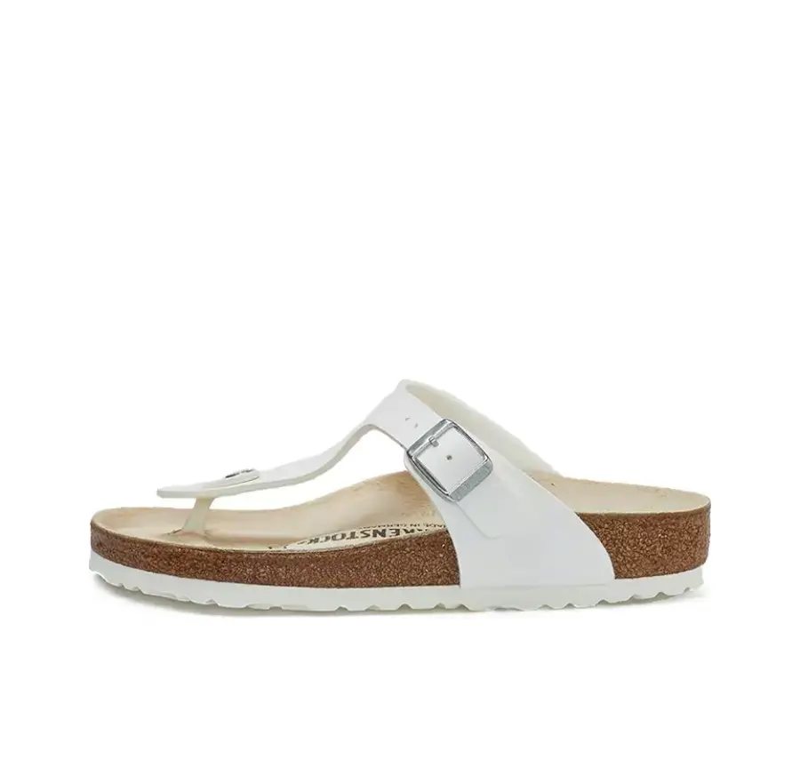 Alternative view of Dép Birkenstock Gizeh 'White' 43731