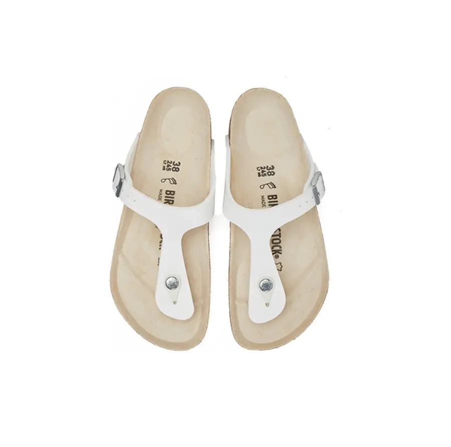 Dép Birkenstock Gizeh 'White' 43731 - Ảnh 5
