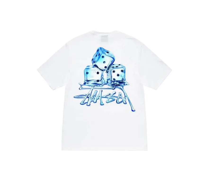 Alternative view of Áo Stussy Melted T-Shirt 'White'