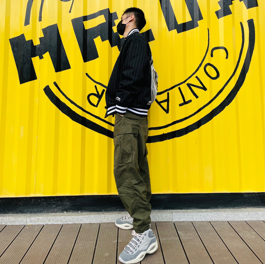 Giày Reebok Question Mid 'Grey Suede' FW0875 - Ảnh 5