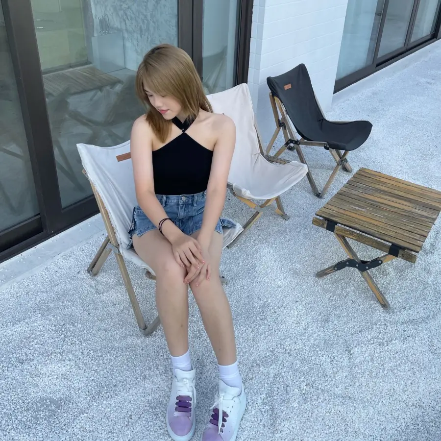 Giày Alexander McQueen Wmns Oversized Sneaker 'White Violet' 650791-WHZ4N-9104 - Ảnh 5