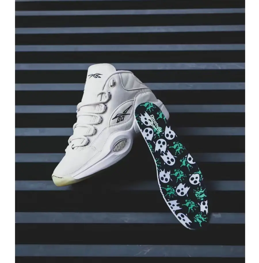 Giày Reebok Question Mid Ankle Reaper 2020 'White' FZ1357 - Ảnh 4