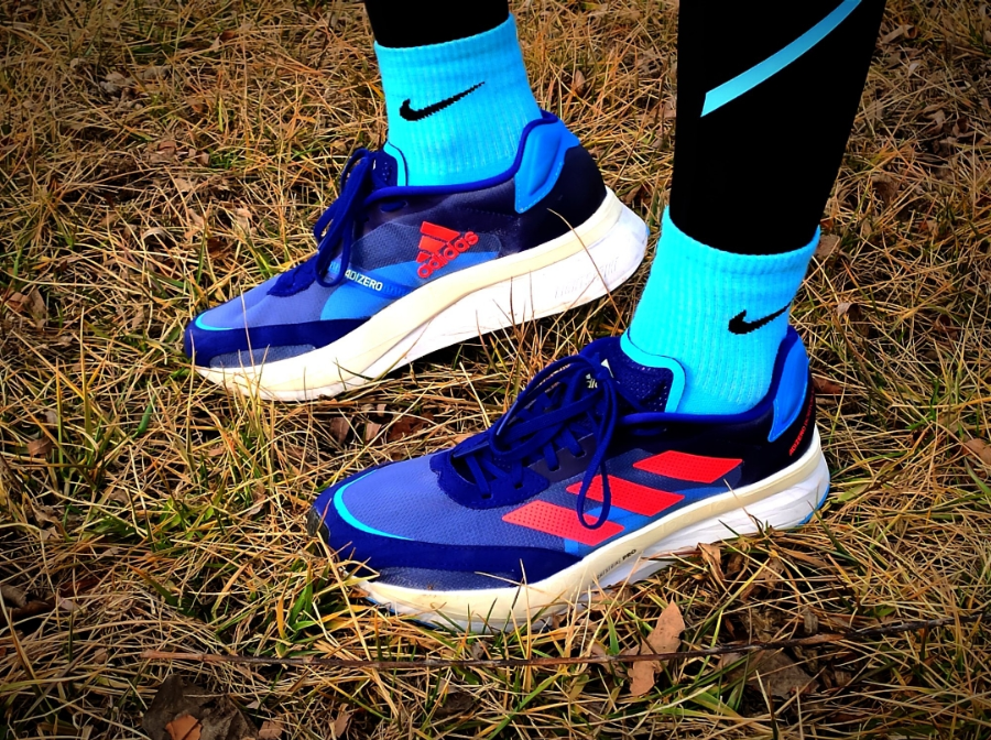 Giày Adidas Adizero Boston 10 M 'Indigo Blue Turbo' GY0926 - Ảnh 4