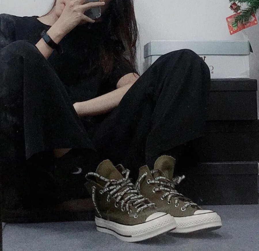 Giày Converse Chuck 70 High Gore-Tex Utility 'Dark Moss' 168859C - Ảnh 6