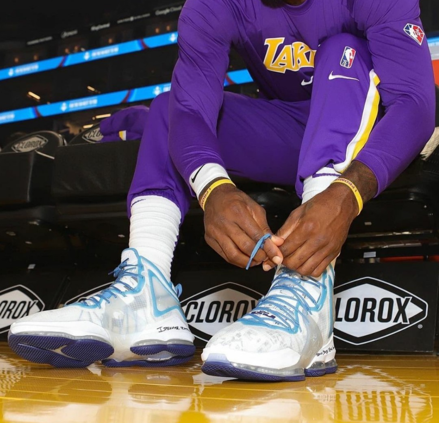 Giày Nike LeBron 19 'Space Jam' DC9338-100 - Ảnh 6