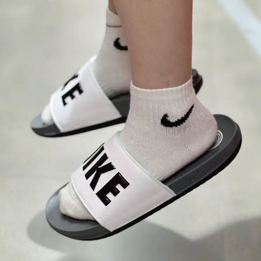 Dép Nike Offcourt Slide 'Dark Grey White' BQ4639-001 - Ảnh 3