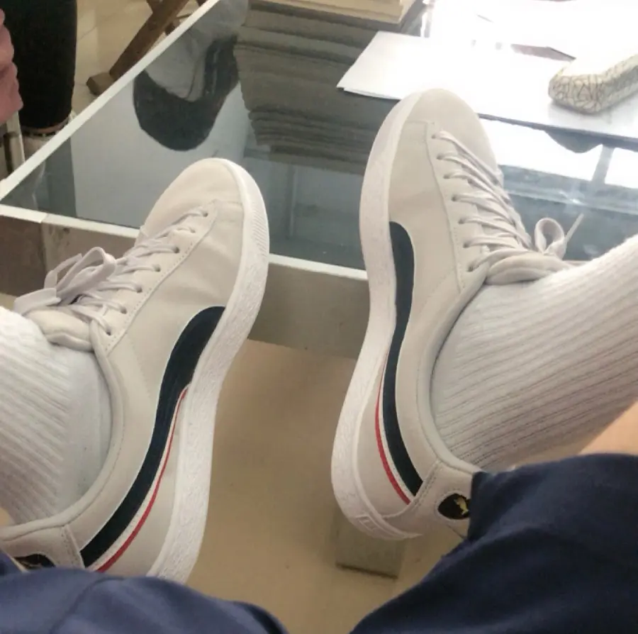 Alternative view of Giày Puma Suede Triplex 'Grey Violet New Navy' 381175-03