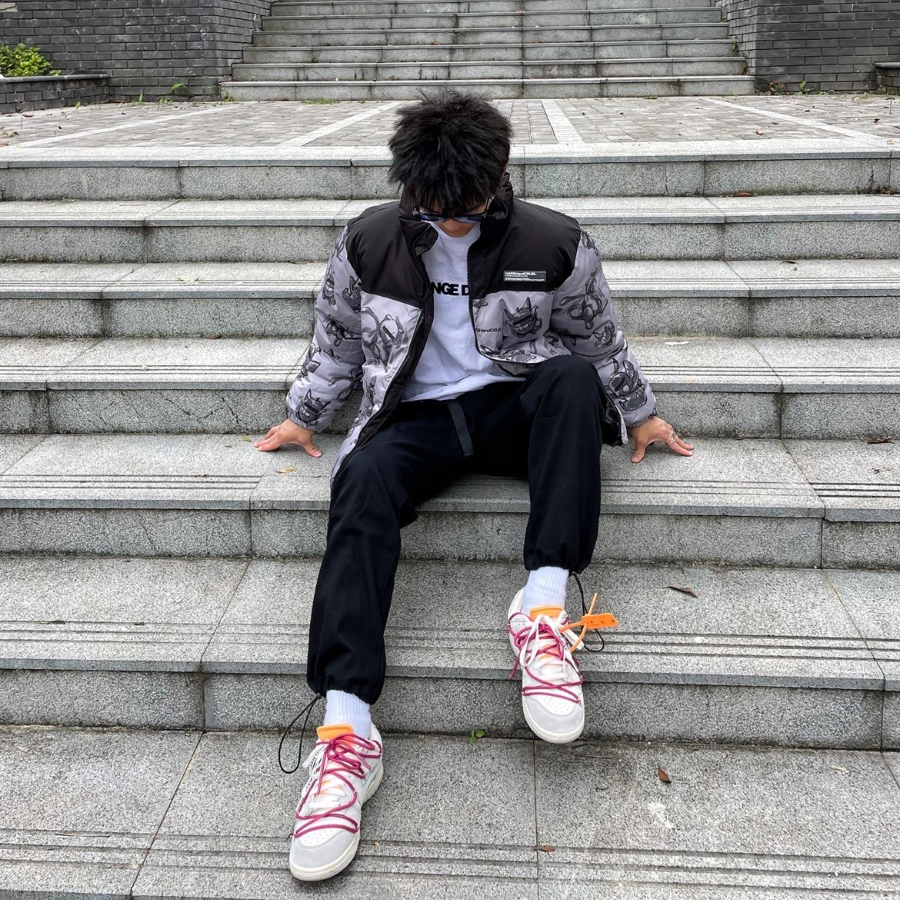 Giày Nike Off-White x Dunk Low 'Lot 35 of 50' DJ0950-114 - Ảnh 3