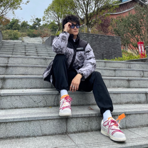 Alternative view of Giày Nike Off-White x Dunk Low 'Lot 35 of 50' DJ0950-114