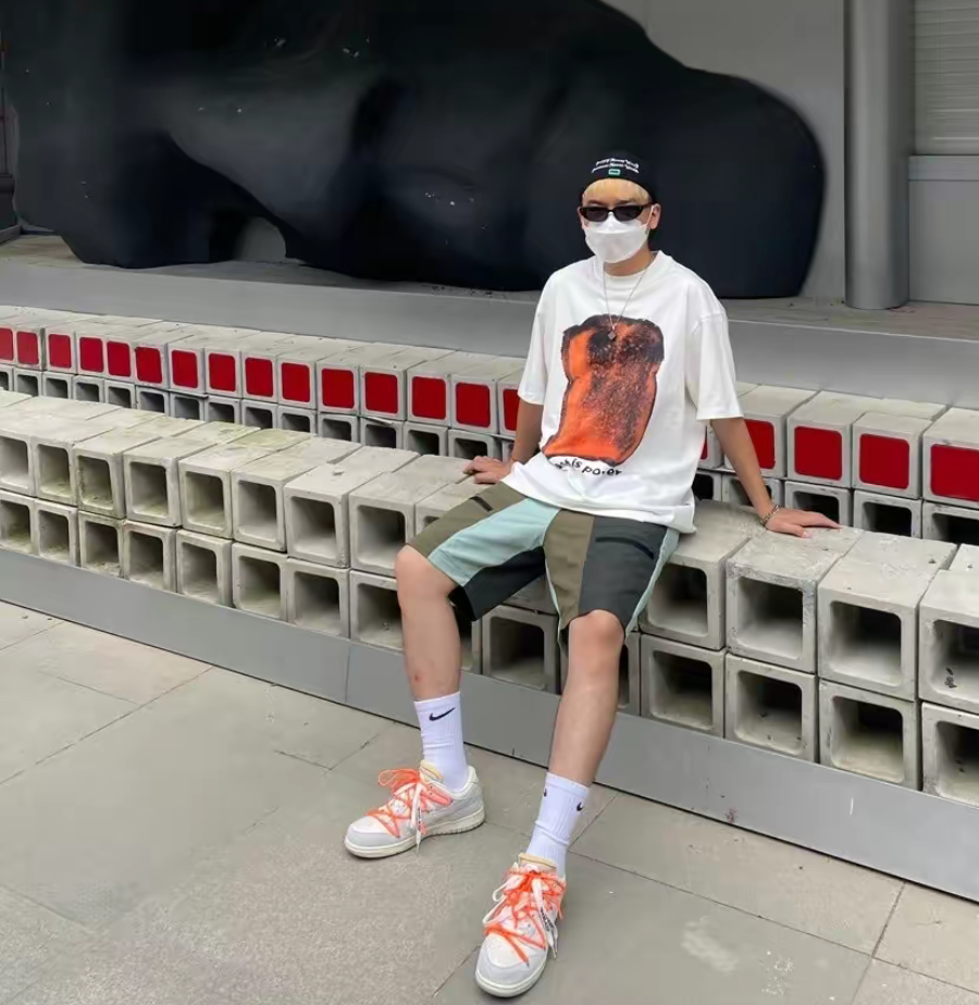 Giày Nike Off-White x Dunk Low 'Lot 11 of 50' DJ0950-108 - Ảnh 9