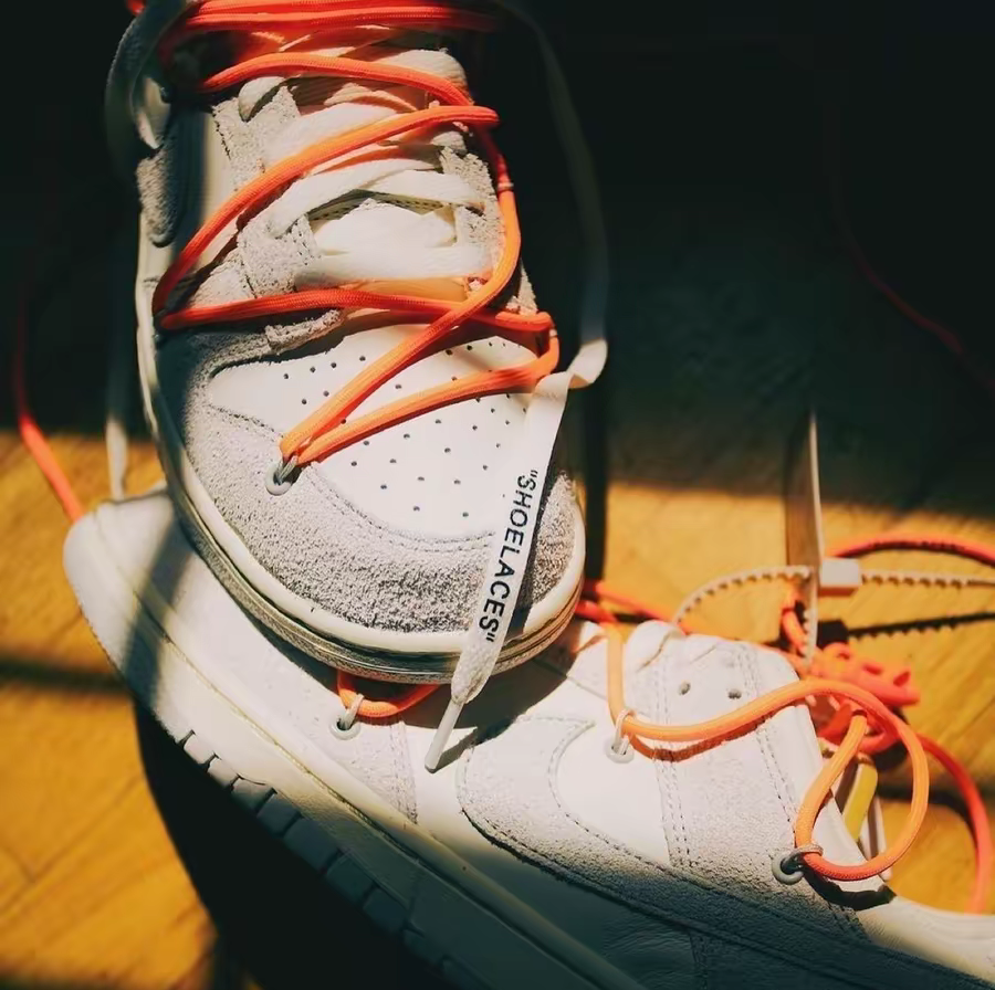 Giày Nike Off-White x Dunk Low 'Lot 11 of 50' DJ0950-108 - Ảnh 5